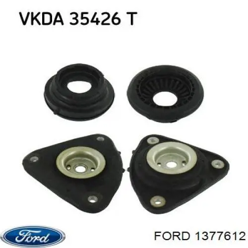 Опора передней стойки Ford 1377612