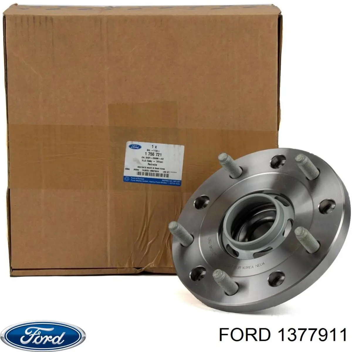 1377911 Ford Ступица задняя