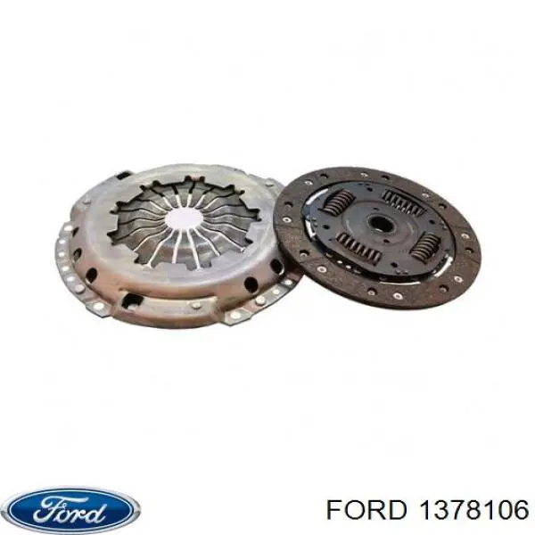 Купить 1378106 Ford Комплект сцепления (диск, корзина, подшипник)