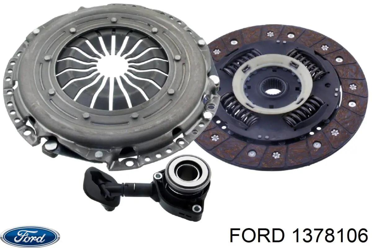 Комплект сцепления (3 части) Ford 1378106 цена, от 138.54 USD