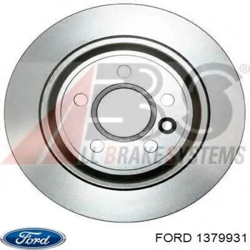 1379931 Ford диск тормозной задний