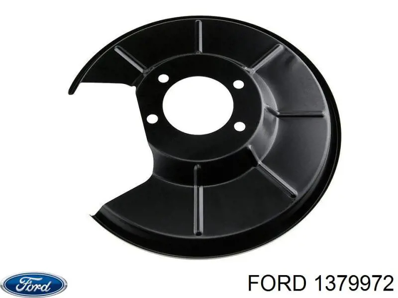 1379972 Ford proteção direita do freio de disco traseiro