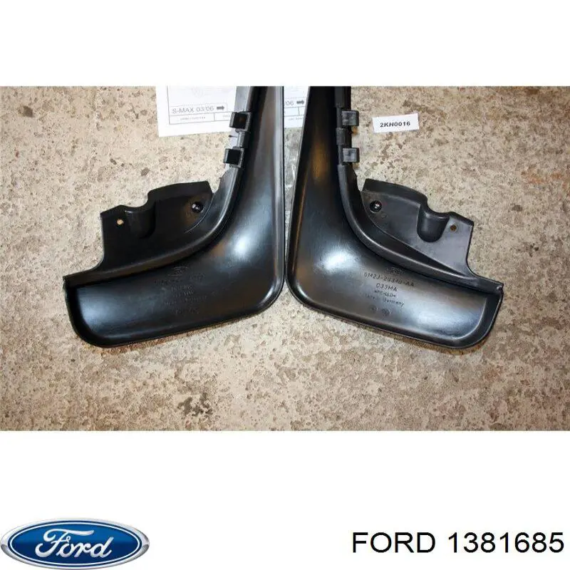 Protetores de lama traseiros, kit para Ford S-Max (CA1)