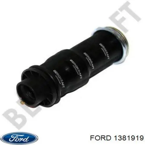 1381919 Ford пружина задняя