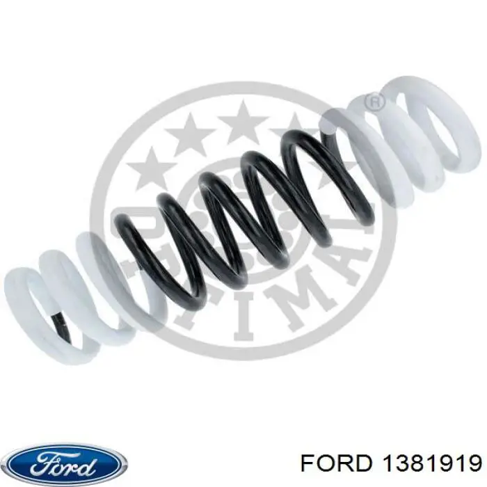 1381919 Ford Пружина подвески задняя