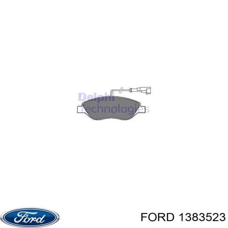 1383523 Ford буфер (отбойник амортизатора переднего)