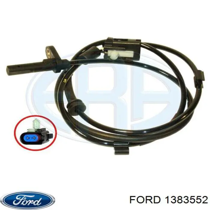 1383552 Ford датчик абс (abs задний левый)