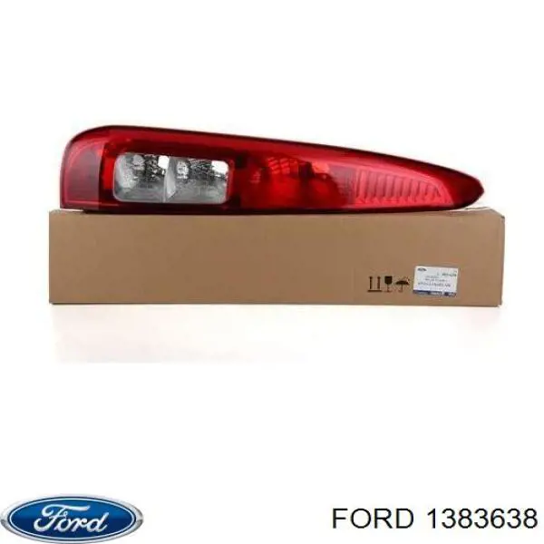 1383638 Ford lanterna traseira esquerda