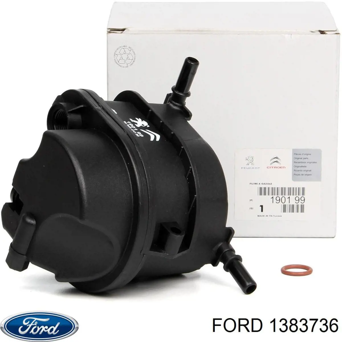 Купить 1383736 Ford Фильтр-отстойник топлива грубой очистки