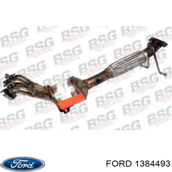 Каталитический нейтрализатор отработавших газов Ford 1384493 цена, от 226.46 USD