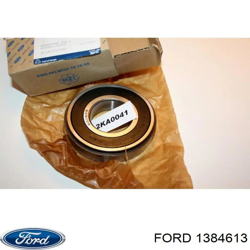 Подшипник вторичного вала КПП 1384613 Ford