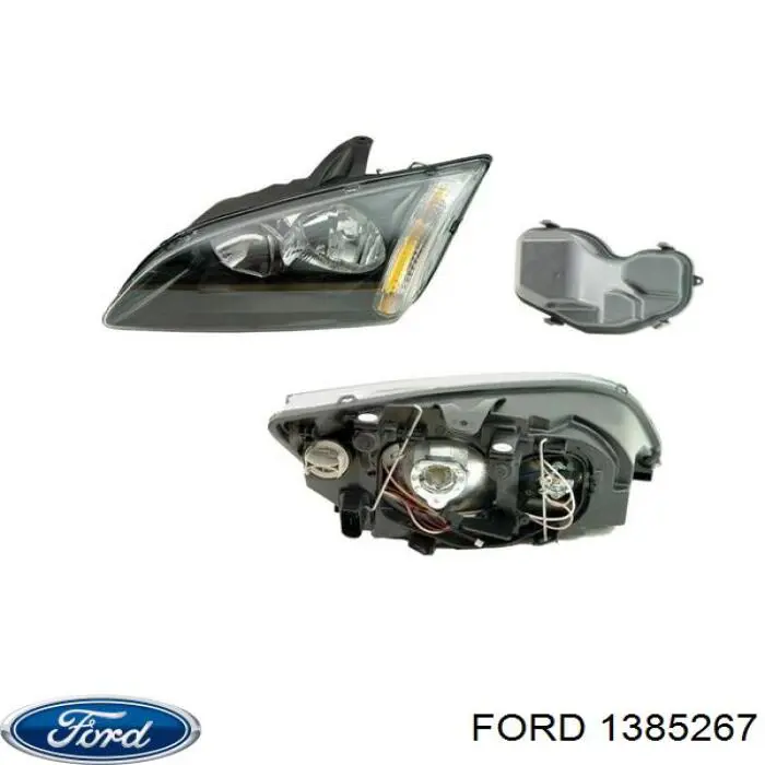 Левая фара 4M5113101JA Ford