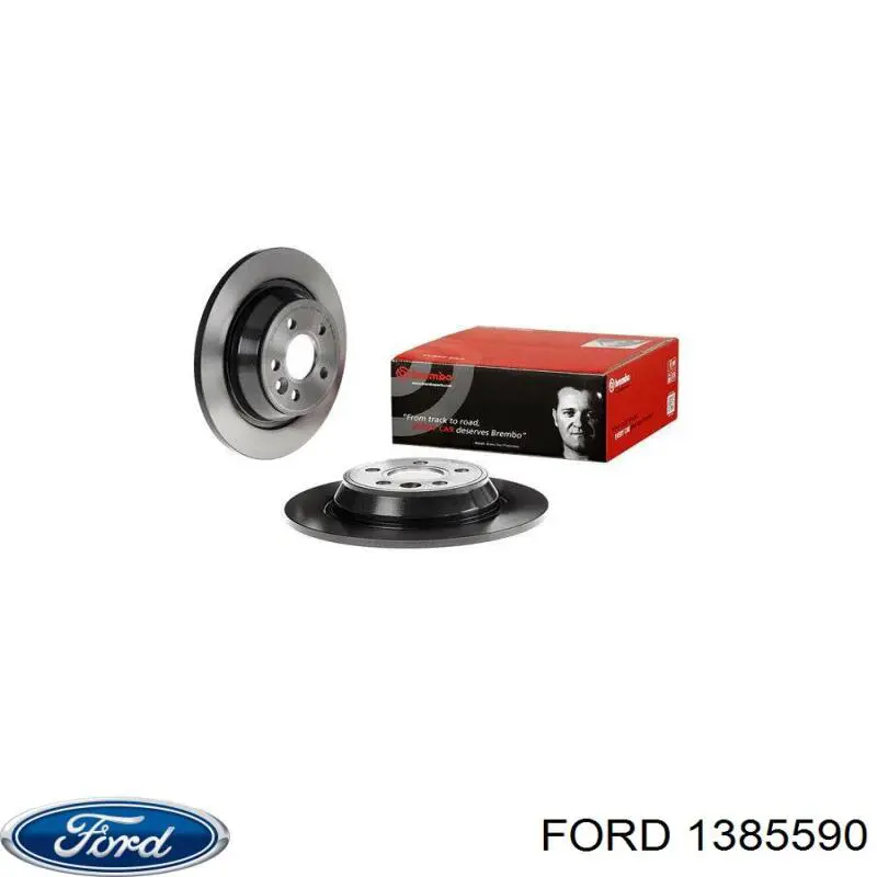 Купить 1385590 Ford Диск тормозной задний