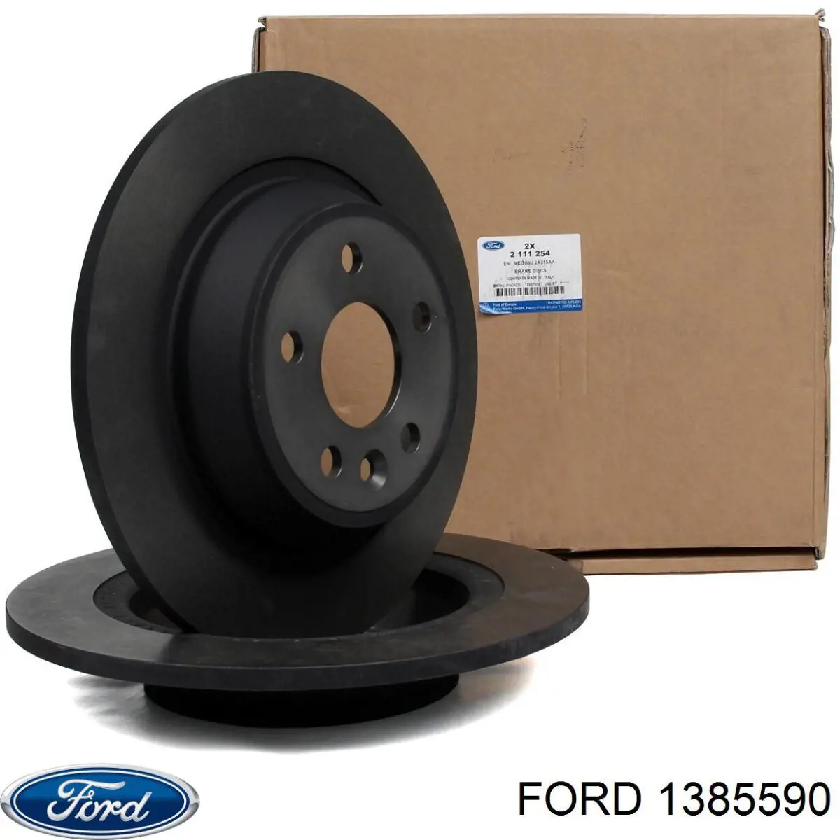 Купить 1385590 Ford Диск тормозной задний