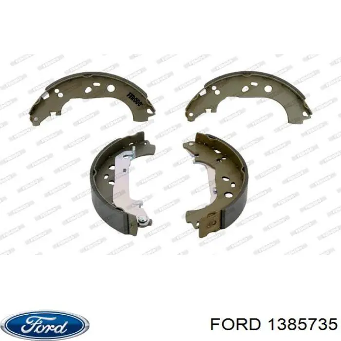 Задние барабанные колодки 1385735 Ford