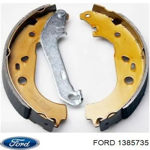 Задние барабанные колодки 1385735 Ford