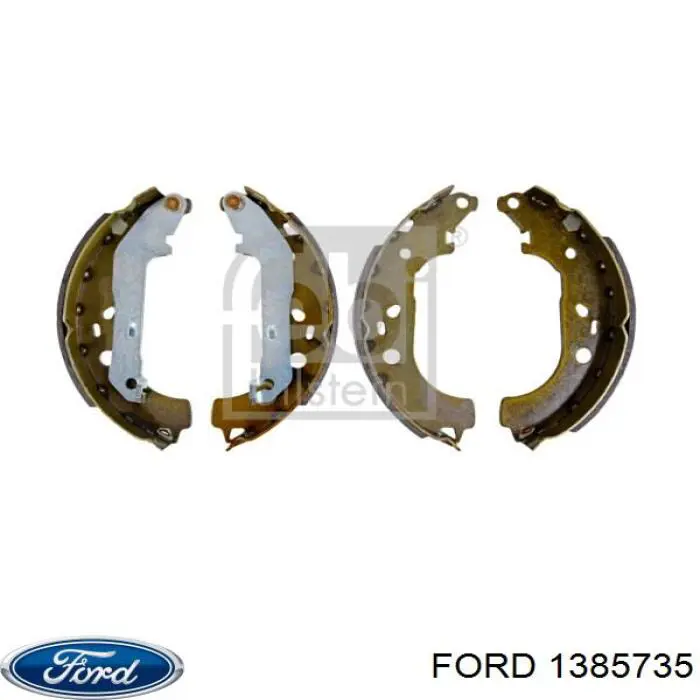 Тормоза рабочие задние ножные и тормозные барабаны Ford 1385735 цена, от 27.36 USD