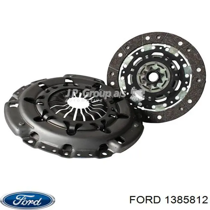 Купить 1385812 Ford Комплект сцепления (диск, корзина, подшипник)