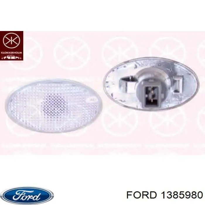 1385980 Ford luz intermitente no pára-lama