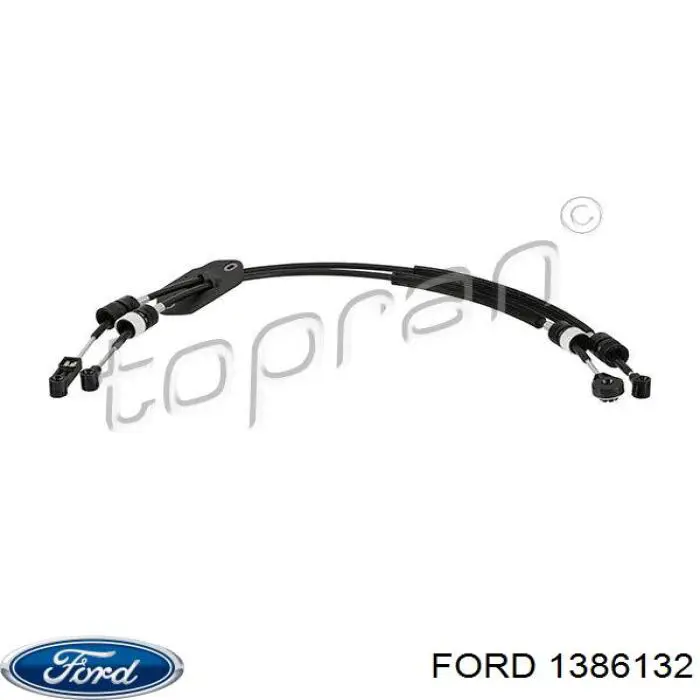 Трос КПП Ford 1386132 цена, от 74.19 USD