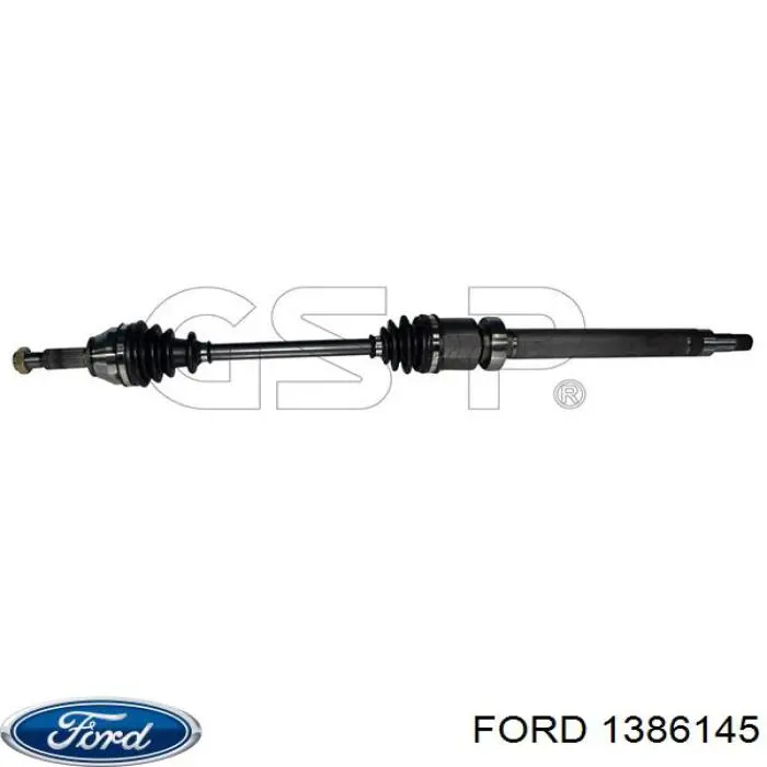 1386145 Ford полуось (привод передняя правая)
