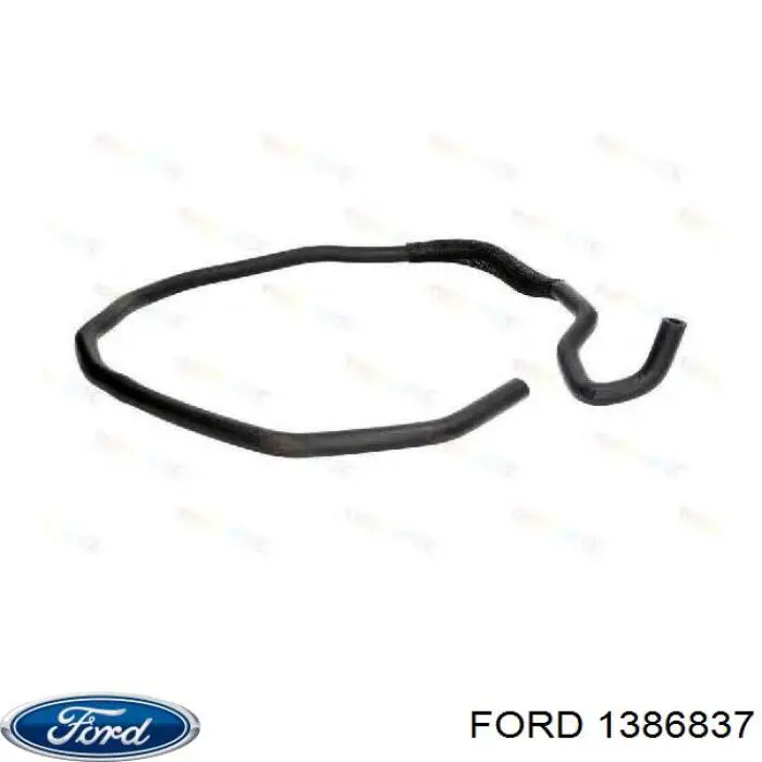 1386837 Ford шланг расширительного бачка нижний