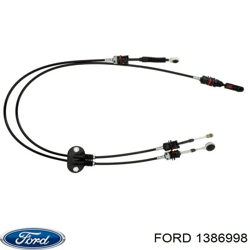 1386998 Ford cabo de mudança duplo