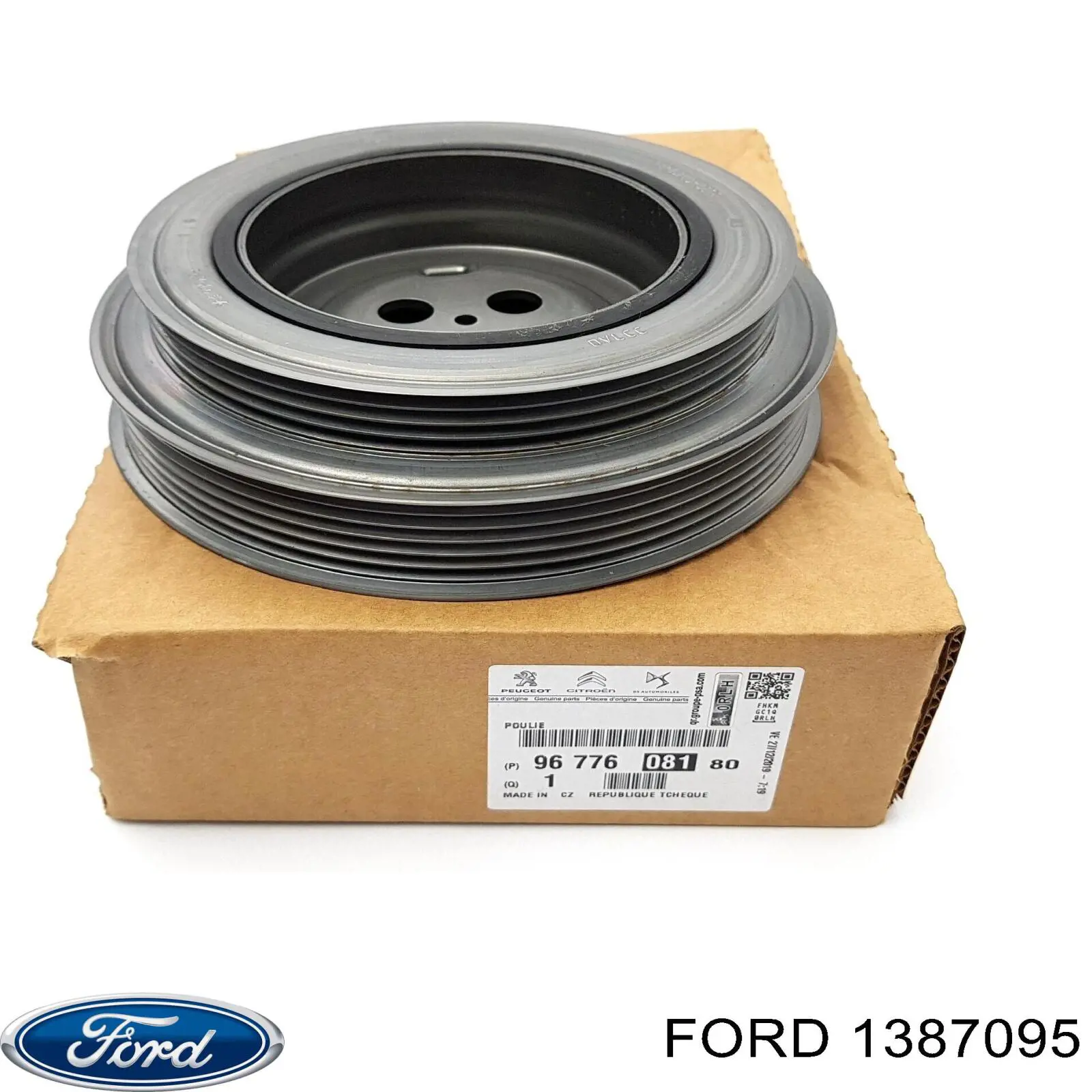 Купить 1387095 Ford Шкив-демпфер коленвала