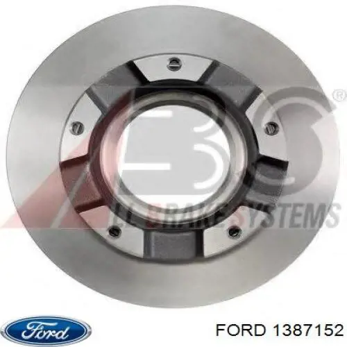 Тормозные диски 1387152 Ford