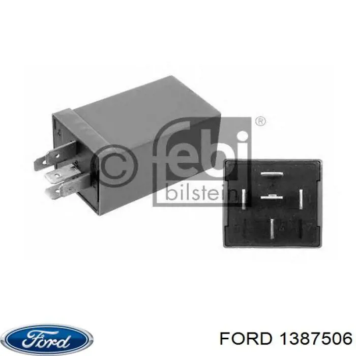 Реле обогрева заднего стекла T107557 Ford