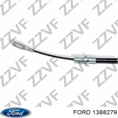 Купить 1388279 Ford Трос стояночного тормоза задний левый