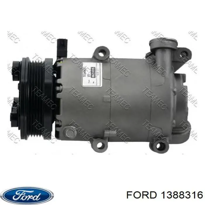 Купить 1388316 Ford Компрессор климатической установки
