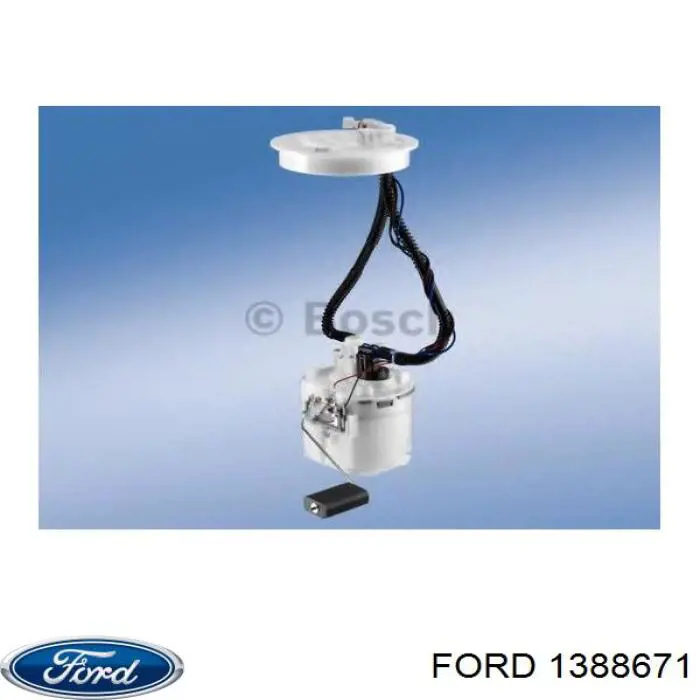 Модуль топливного насоса с датчиком уровня топлива Ford 1388671