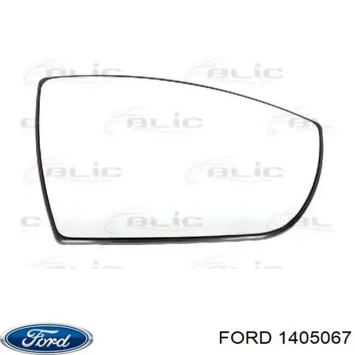 Стекло зеркала заднего вида, правого Ford 1405067 цена, от 10.03 USD