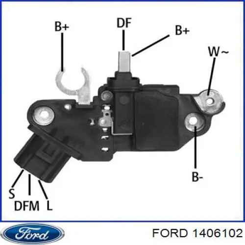 Генератор 1406102 Ford