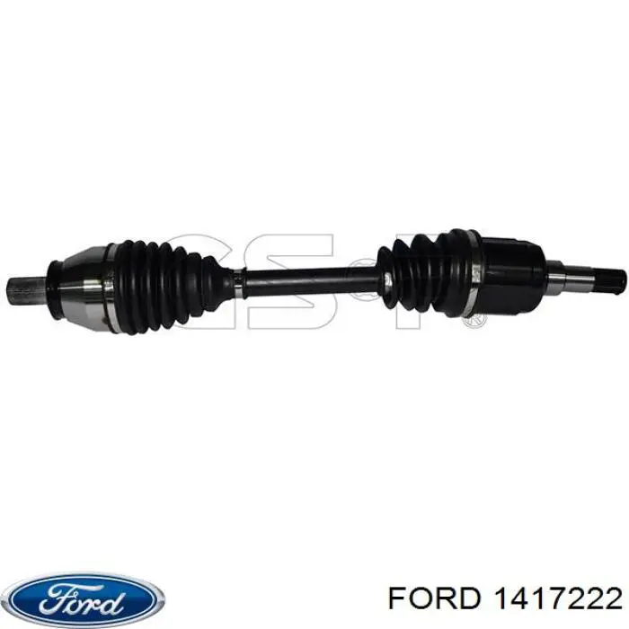 1417222 Ford полуось (привод передняя левая)