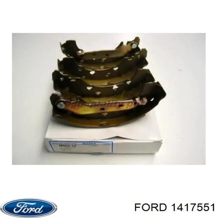 Тормоза рабочие задние ножные и тормозные барабаны Ford 1417551 цена, от 25.92 USD