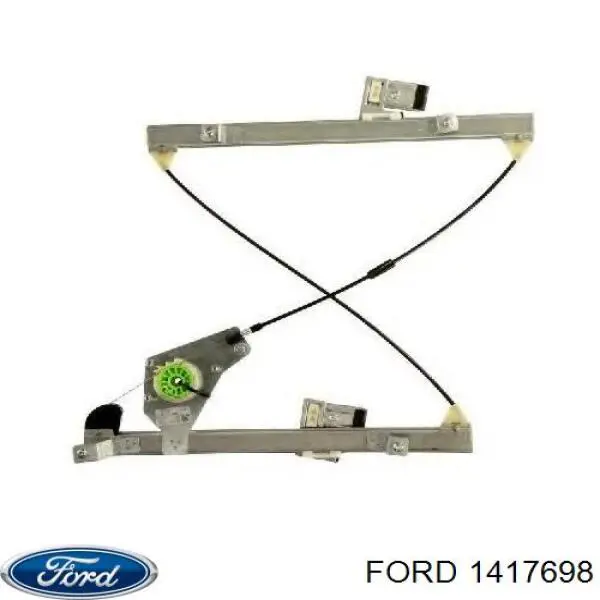 Механизм стеклоподъемника водительской двери Ford 1417698 цена, от 40.88 USD