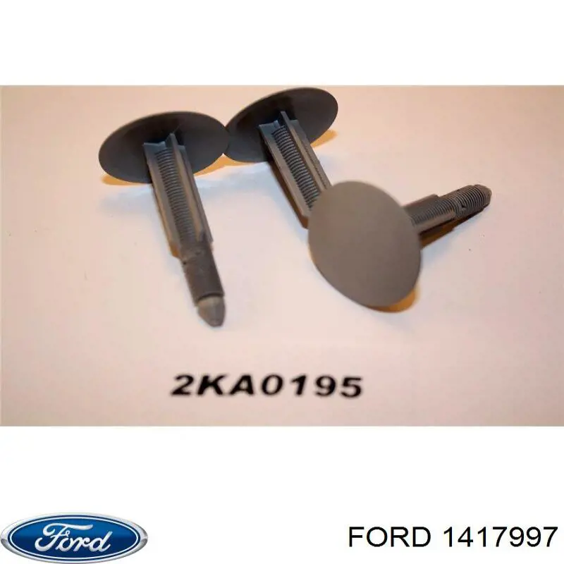 1417997 Ford cápsula (prendedor de fixação de revestimento da porta)