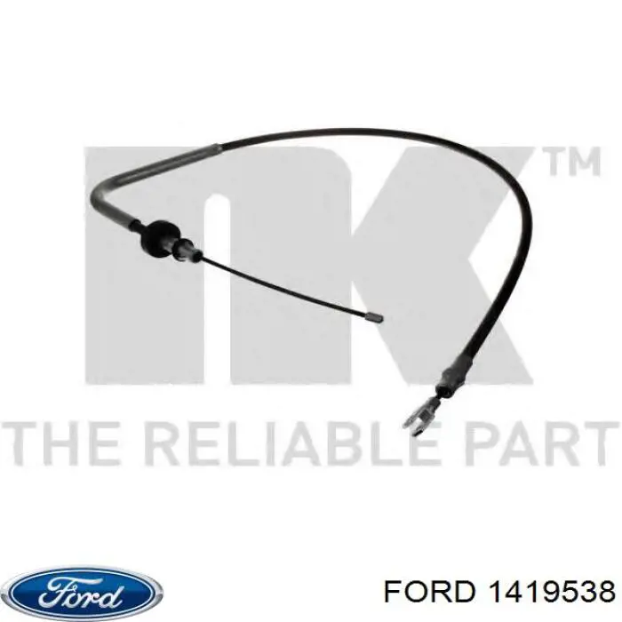 Купить 1419538 Ford Передний трос ручника