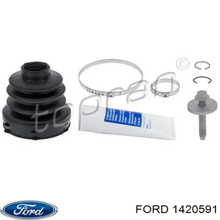 Пыльник шарнира угловых скоростей внутренний передний Ford 1420591 цена, от 10.46 USD