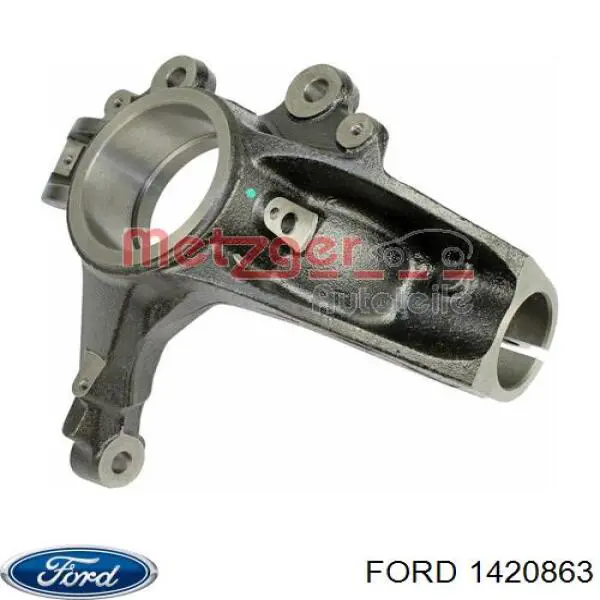 Цапфа (поворотный кулак) передний левый Ford 1420863 цена, от 37.33 USD