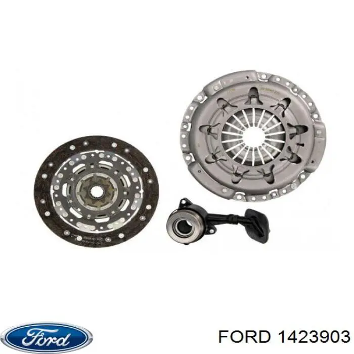 Комплект сцепления (3 части) Ford 1423903 цена, от 157.35 USD