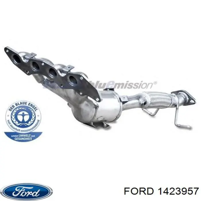 Купить 1423957 Ford Преобразователь отработавших газов