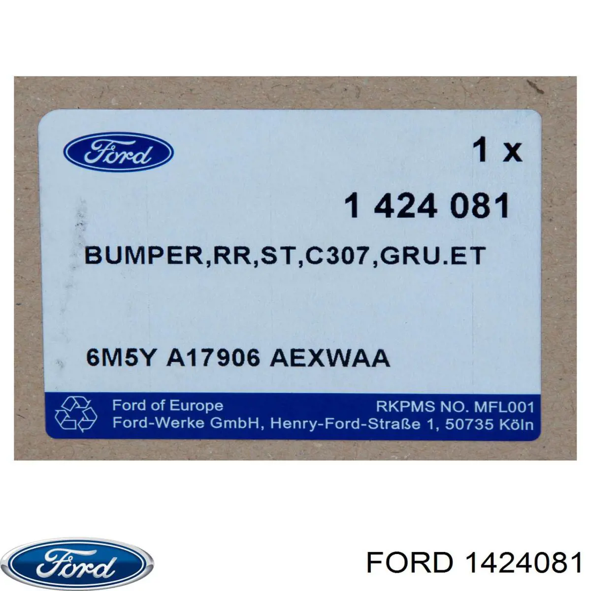 Бампер задний Ford 1424081 цена, от 57.01 USD