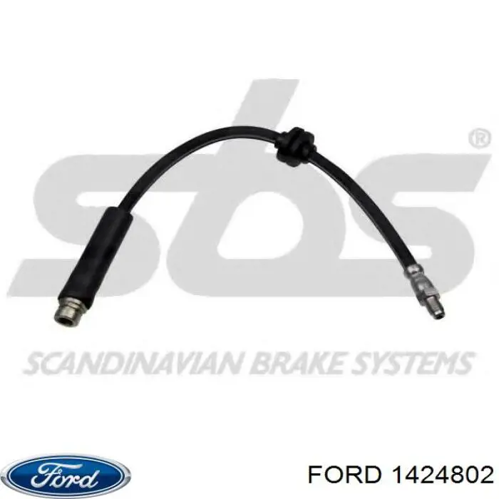 Купить 1424802 Ford Задний тормозной шланг