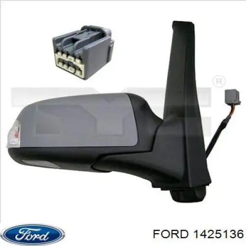 Фонарь подсветки зеркала заднего вида Ford 1425136 цена, от 18.94 USD