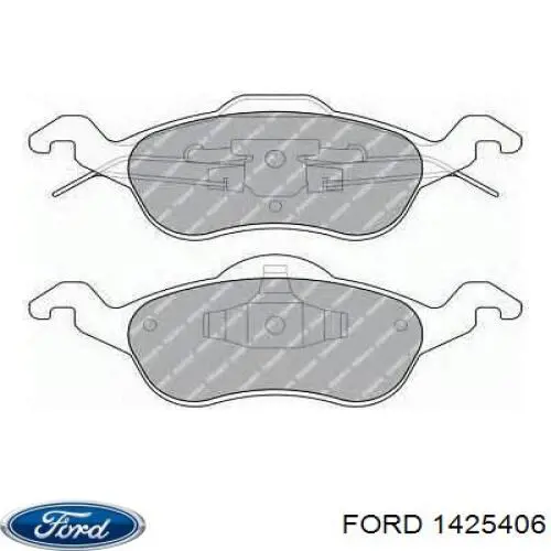 Тормозные колодки Ford 1425406
