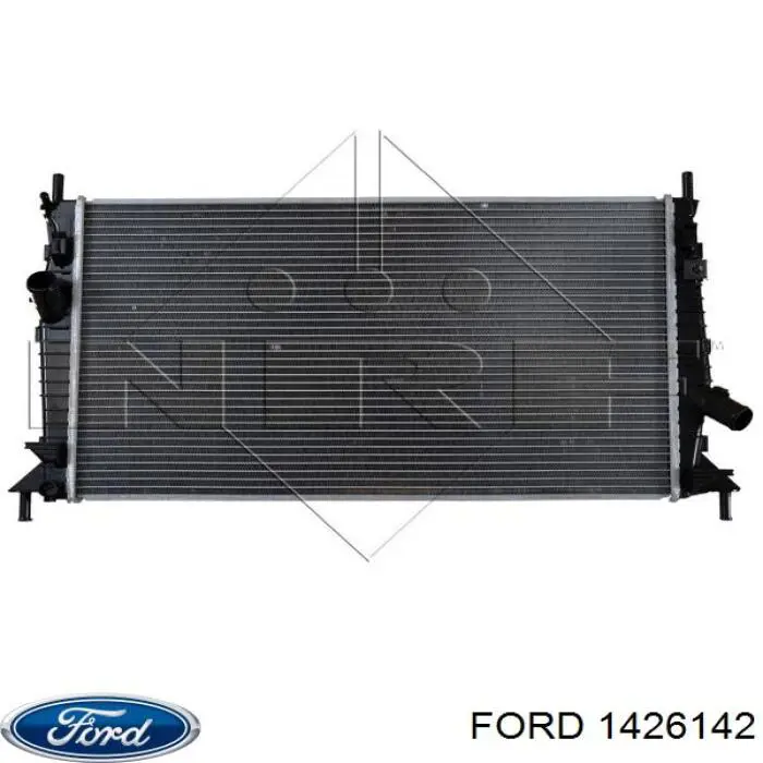 Радиатор охлаждения двигателя Ford 1426142 цена, от 59.75 USD