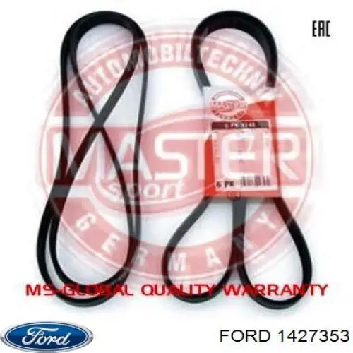 1427353 Ford Поликлиновый ремень